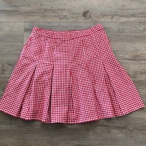 Brandy Melville Checkered Skirt!!❤️❤️